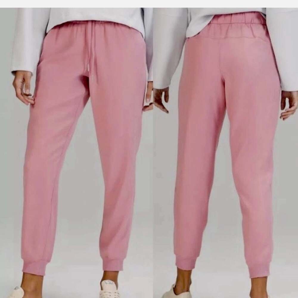 Lululemon Pink Taupe On the Fly Joggers 28”